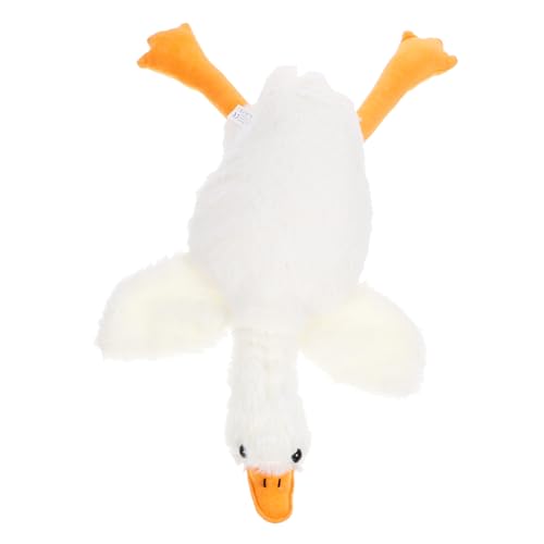 MERRYHAPY Gänsepuppe Bezauberndes Gänsespielzeug Aus Weichem Stoff Dekorative Kinderbettpuppe Für Jungen Und ädchen Kuscheltier Für EIN Gemütliches Kinderzimmer Ideal Ab 0 Monaten von MERRYHAPY