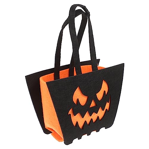 MERRYHAPY Halloween-Süßigkeitsbeutel wiederverwendbarer Leckerbissen-Eimer Halloween-Taschen für Süßigkeiten halloween tasche halloween bag Geschenkbeutel Halloween-Partybevorzugungstaschen von MERRYHAPY