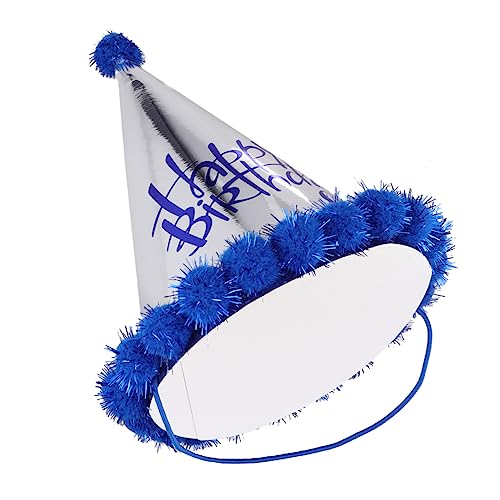 MERRYHAPY Kopfschmuck 5 Stück Happy Birthday Papierhut Geburtstagsparty Mütze Hut Für Kinder Papierkegelhüte Geburtstagskappe Geburtstagskegelhüte Geburtstagskronenhut Kindergeburtstagshut von MERRYHAPY