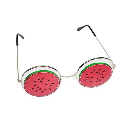 MERRYHAPY Lustige Tanzparty Sonnenbrille Rot Wassermelonen Make Up Brille Für Maskerade Party Fasching Und Karneval Ideal Für Festliche Anlässe Und Scherzartikel von MERRYHAPY