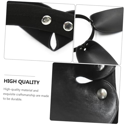 MERRYHAPY Schwarzer Leder hasenohren Haarreif Damen Kreativer Haarschmuck Party Kostüm Accessoire Leicht und Bequem für Alltag und Festlichkeiten MERRYHAPY Schwarzer Leder hasenohren Haarreif Damen Kreativer Haarschmuck Party Kostüm Accessoire Leicht und Bequem für Alltag und Festlichkeiten von MERRYHAPY