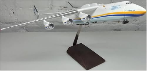 METAL-TIME ANTONOV AN-225 MRYA 1/200 (bunte Version, Kunstharz, Frachtflugzeug, Modellflugzeug, Modell für Sammlung oder als Geschenk von METAL-TIME