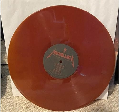 Master of Puppets LP Vinyl in Rot von METALLICA Master of Puppets LP color RED vinyl