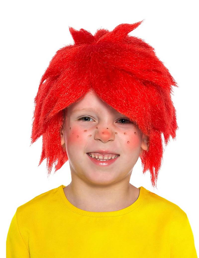 Offizielle Pumuckl-Perücke für Kinder Lizenzartikel rot von METAMORPH GmbH