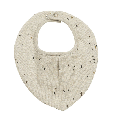 MEYCO Bandana-Lätzchen 2er-Pack Rib Mini Spot sand melange von MEYCO