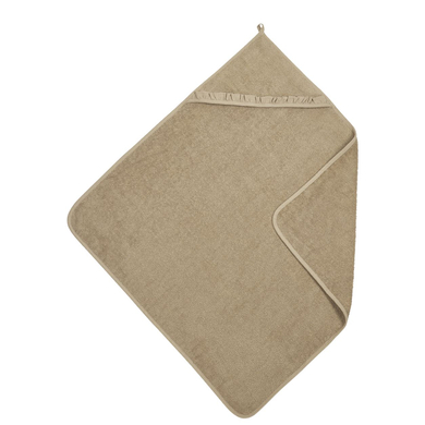 MEYCO Frottee Kapuzentuch Ruffle taupe 80 x 80 cm von MEYCO