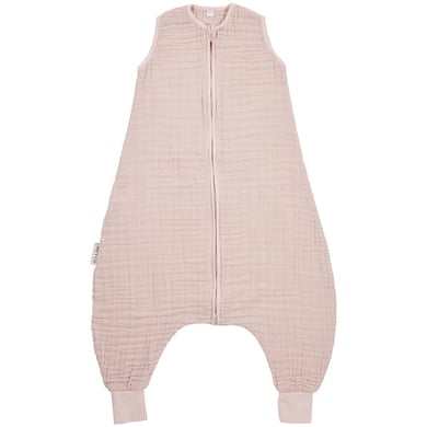 MEYCO Schlafoverall Jumper Musslin Uni soft pink von MEYCO