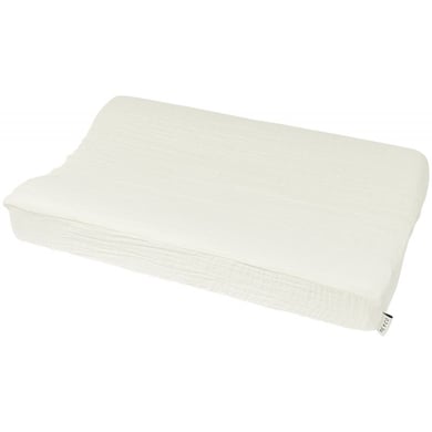 Meyco Wickelauflagenbezug Uni Offwhite 50 x 70 cm von MEYCO