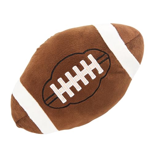 MEZHEN American Football Kuscheltier Fußball Plüschtier Niedliches Doll Plüsch Plüschtiere American Football Kissen Puppe Geschenk für Kinder Jungen Mädchen Geburtstag Kuscheltie Football Fans von MEZHEN