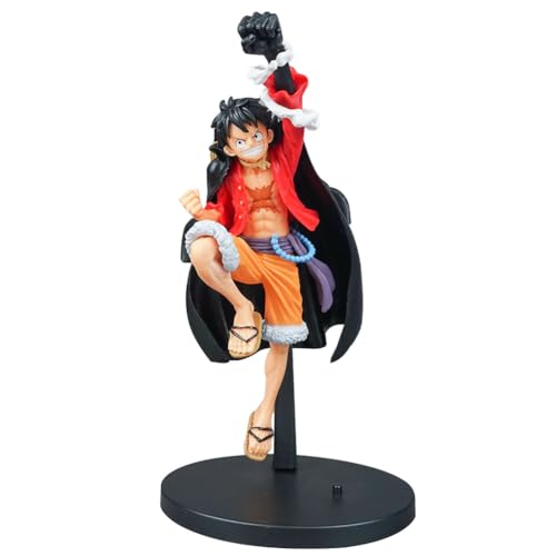 MEZHEN Figuren One-Piece Anime Figur Model Luffy Anime Figur Anime Figuren PVC Statue Dekoration Sammlerstück Charakter Action Modell Schreibtische Anime Fans Spielzeug Geschenk Mitgebsel von MEZHEN