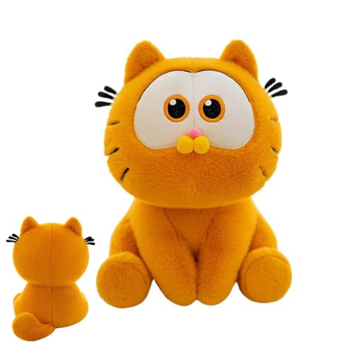 MEZHEN Katze Plush Doll Plüsch Niedliche Tier Plüschtiere Katze Puppe Geschenk für Kinder Jungen Mädchen Geburtstag Kuscheltie Halloween Weihnachten von MEZHEN