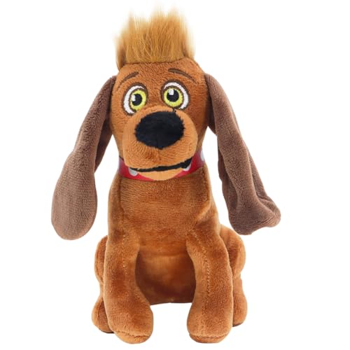 MEZHEN Kuscheltier Hund Doll Plush Doll Plüsch Grinch Plüschtiere Niedliche Puppe Weihnachten Deko Kinder Jungen Mädchen Geburtstag Kuscheltie Figuren von MEZHEN