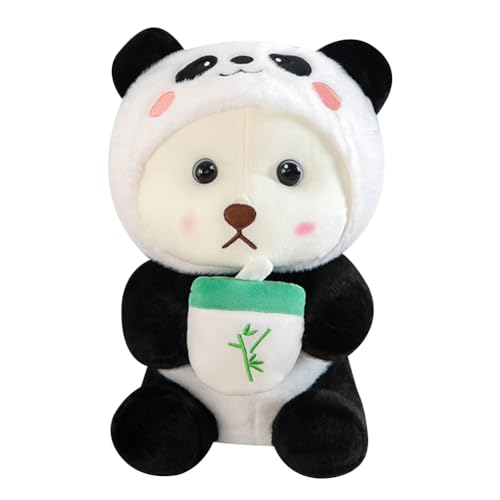 MEZHEN Kuscheltier Teddybär Panda Plüschtier Niedliches Doll Plush Panda Doll Plüsch Tiere Plüschtiere Kissen Puppe Geschenk für Kinder Jungen Mädchen Geburtstag Kuscheltie Weihnachten Ostern von MEZHEN