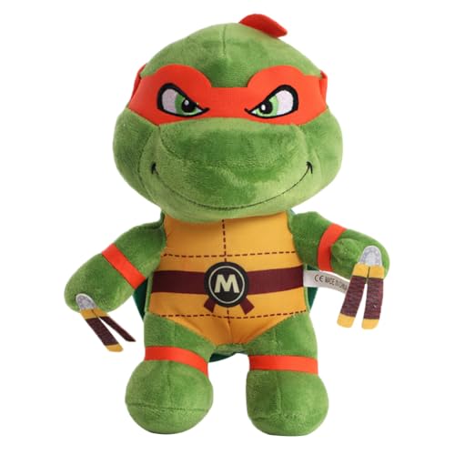 MEZHEN Turtle Doll Plush Doll Plüsch Niedliche Tiere Plüschtiere Turtle Puppe Geschenk für Kinder Jungen Mädchen Geburtstag Kuscheltie Halloween Weihnachten von MEZHEN