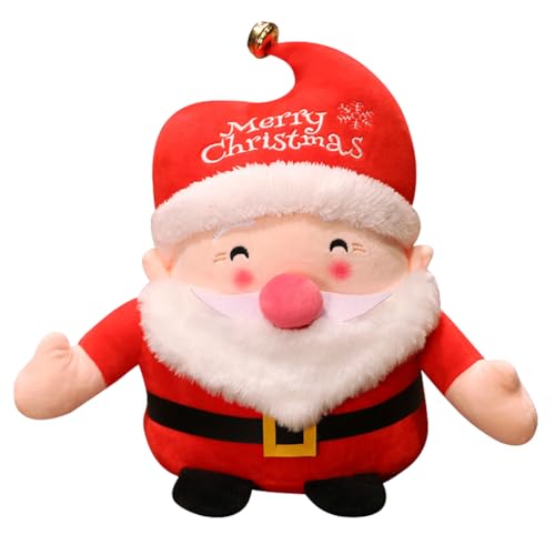 MEZHEN Weihnachtsmann Doll Plush Doll Plüsch Weihnachtsmann Plüschtiere Niedliche Puppe Weihnachten Deko Kuscheltie Weihnachten Figuren Kinder Jungen Mädchen Ornamente von MEZHEN