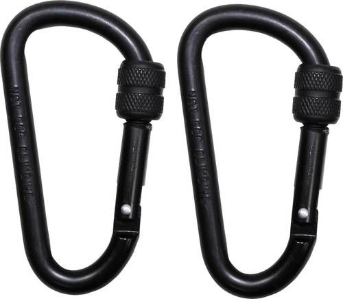 MFH - Military & Adventure 27536A Karabiner D8x80S 8mm x 80mm 2St. von MFH - Military & Adventure