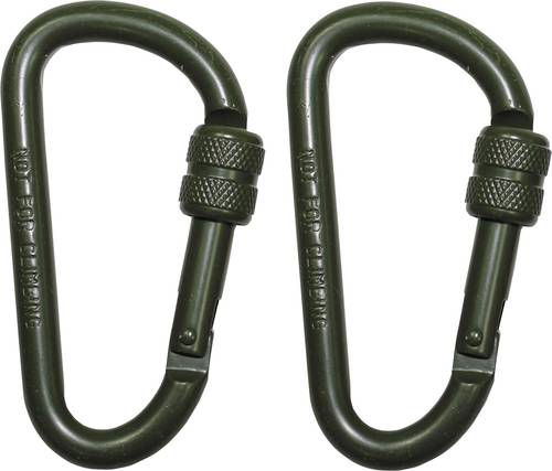 MFH - Military & Adventure 27536B Karabiner D8x80O 8mm x 80mm 2St. von MFH - Military & Adventure