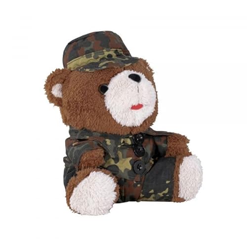 MFH Teddybär mit Flecktarn Kostüm und Mütze von MFH