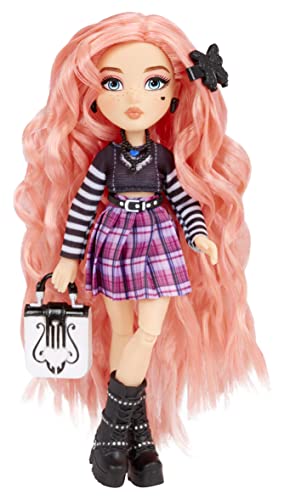 MGA Dream Ella Extra Iconic Mini Modepuppe - ARIA - E-Girl inspirierte Mode, pinke Haare und Herz im Gesicht - Für Kinder ab 3 Jahren von MGA Entertainment