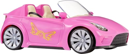Dream Ella 581871EUC MGA's Car Cruiser-Cabriolet für Zwei 29 cm Modepuppen-Inklusive Sicherheitsgurte, Spiegel und bewegliche Räder-Für Kinder ab 3 Jahren, Rosa von MGA Entertainment