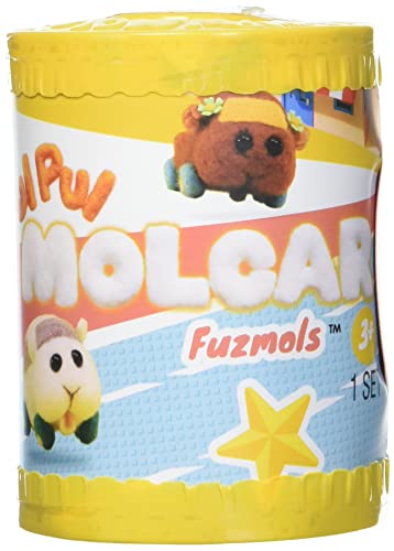 MGA Entertainment Pui Pui Molcar Figuren - 6cm beflockte Fuzmols mit bespielbarer Blindverpackung - Für Sammler, Mädchen und Jungen ab 3 Jahren von MGA Entertainment