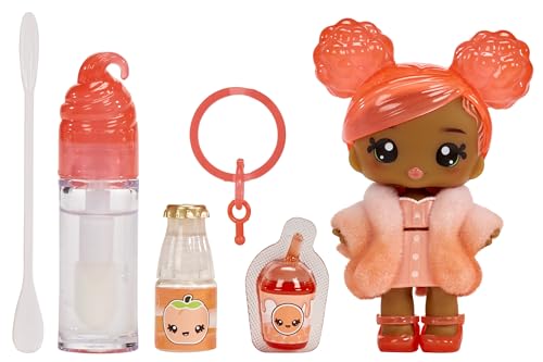 YUMMILAND Lipgloss Puppe - Piper Peach - Duftende Puppe mit DIY Lipgloss-Set - Geeignet für Kinder ab 4 Jahren von MGA Entertainment