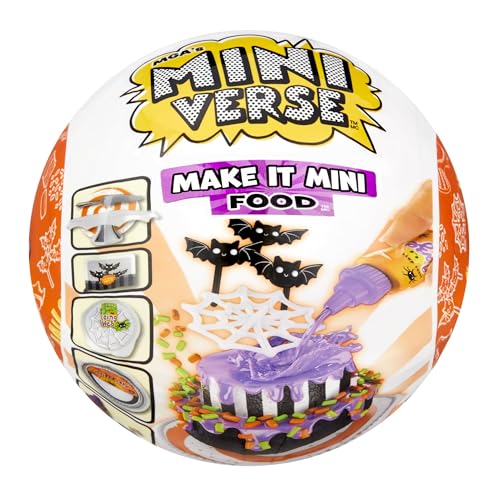 MGAs Miniverse Make It Mini Food Halloween Serie 2 - Beetlejuice Beetlejuice Mini Diner Sammlerstücke, Blindverpackung, DIY Nachbildung, Kunstharzspielzeug, für Sammler & Kinder ab 8, NICHT ESSBAR von MGA's Miniverse