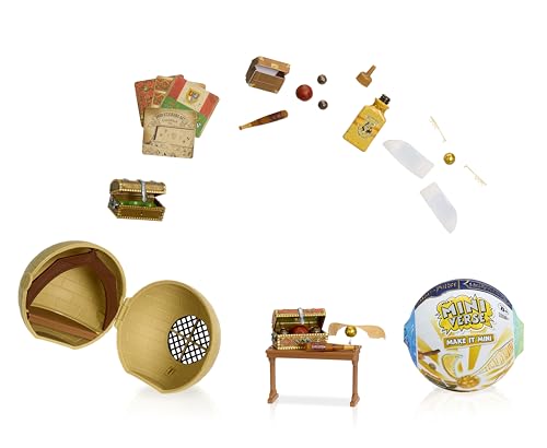 MGA's Miniverse Make It Mini Back to Hogwarts - Harry Potter Mini-Sammlerstücke, Geheimnisvolle Blindverpackung, Kunstharz-Bastelspiel, Nicht ESSBAR - Für Sammler ab 8 Jahre MGA's Miniverse Make It Mini Back to Hogwarts - Harry Potter Mini-Sammlerstücke, Geheimnisvolle Blindverpackung, Kunstharz-Bastelspiel, Nicht ESSBAR - Für Sammler ab 8 Jahre von MGA's Miniverse