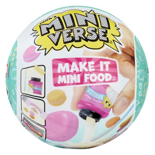 MGA's Miniverse Make It Mini Food Cafe Serie 2 - DIY Food Cafe Playset mit UV-Licht, Blindverpackung, nachgebildeten Lebensmittelzutaten und Harz - nicht essbar - geeignet für Kinder ab 8 Jahren MGA's Miniverse Make It Mini Food Cafe Serie 2 - DIY Food Cafe Playset mit UV-Licht, Blindverpackung, nachgebildeten Lebensmittelzutaten und Harz - nicht essbar - geeignet für Kinder ab 8 Jahren von MGA's Miniverse
