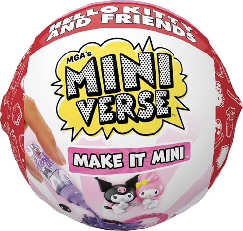 MGA's Miniverse Make It Mini Hello Kitty and Friends Serie 2 - Inklusive 1 Set, Blindverpackung, 12 Sets zum Sammeln, Sanrio Artikel, DIY, Für Sammler & Kinder ab 8 Jahren, Nicht ESSBAR MGA's Miniverse Make It Mini Hello Kitty and Friends Serie 2 - Inklusive 1 Set, Blindverpackung, 12 Sets zum Sammeln, Sanrio Artikel, DIY, Für Sammler & Kinder ab 8 Jahren, Nicht ESSBAR von MGA's Miniverse