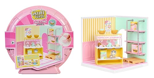 MGA's Miniverse Make It Mini Spaces Ice Cream Shop - Inklusive 1 Packung, BAU-Set, DIY, Bastelei, Für Sammler & Kinder ab 8 Jahren, Nicht ESSBAR MGA's Miniverse Make It Mini Spaces Ice Cream Shop - Inklusive 1 Packung, BAU-Set, DIY, Bastelei, Für Sammler & Kinder ab 8 Jahren, Nicht ESSBAR von MGA's Miniverse