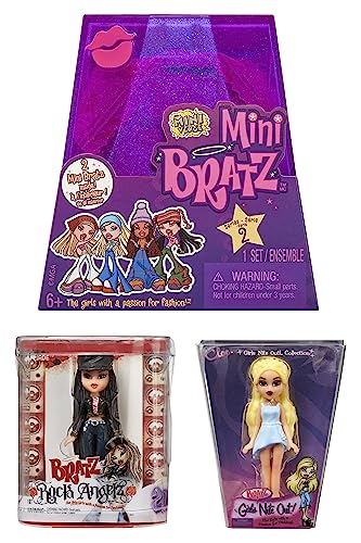 MGA's Miniverse Mini Bratz Serie 2 - Y2K Nostalgie - 2 Mini Bratz in jeder Packung - Blindverpackung ist gleichzeitig ein Display - Sammelfiguren für Kinder und Sammler ab 6 Jahren von MGA's Miniverse