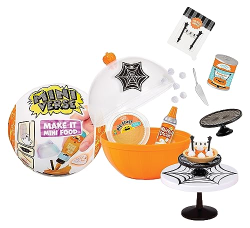 MGA's Miniverse Seasonal Make It Mini Food - Halloween Serie 1 - Verpackte -Sammlerstücke - DIY, Kunstharz-Spielzeug, Nachgebildete Lebensmittel - Nicht Essbar - Für Kinder und Sammler ab 8 Jahren MGA's Miniverse Seasonal Make It Mini Food - Halloween Serie 1 - Verpackte -Sammlerstücke - DIY, Kunstharz-Spielzeug, Nachgebildete Lebensmittel - Nicht Essbar - Für Kinder und Sammler ab 8 Jahren von MGA's Miniverse