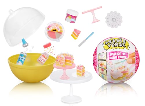 MGA's Miniverse Serie 3 Make It Mini Food Diner - DIY Food Playset, nachgebildeten Lebensmittelzutaten, Blindverpackung und Harz - Nicht essbar - für Kinder ab 8 Jahren, Series 3b von MGA's Miniverse