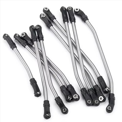 Kompatibel Mit AXIAL Für SCX10 II 90046 1/10 RC Crawler Autoteile Obere Untere Verbindung Für Chassis-Set Kunststoffstangenenden RC-Pleuelstange Kompatibel Mit AXIAL Für SCX10 II 90046 1/10 RC Crawler Autoteile Obere Untere Verbindung Für Chassis-Set Kunststoffstangenenden RC-Pleuelstange von MGHGFYTAS