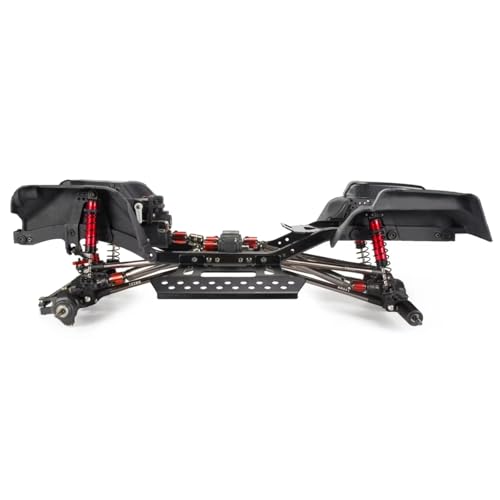 Kompatibel Mit SCX10 1/10 RC Auto 313 Mm Radstand Für Chassis Mit Präfix 2 Für Geschwindigkeitsgetriebe Klappen Kotflügelsatz RC Auto Zubehör von MGHGFYTAS