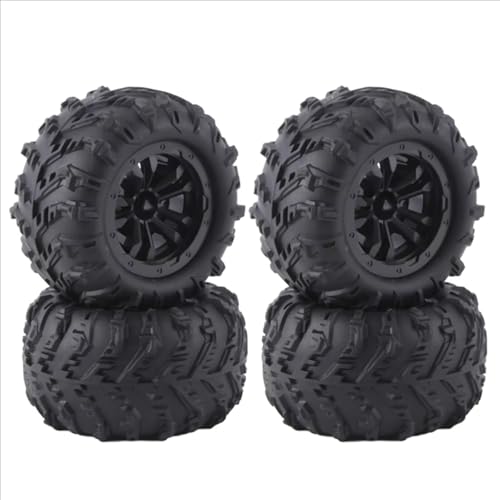 Kompatibel Mit SCY 16101 16102 PRO 1/16 RC Monster Truck Autos Upgrade-Teile 4PCS Gummirad 12Mmhex Skidproof Reifen 6034 RC Autozubehör Kompatibel Mit SCY 16101 16102 PRO 1/16 RC Monster Truck Autos Upgrade-Teile 4PCS Gummirad 12Mmhex Skidproof Reifen 6034 RC Autozubehör von MGHGFYTAS