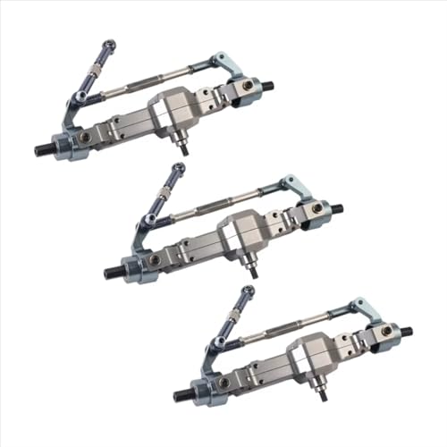 Kompatibel Mit WPL C14 C24 C34 C44 B14 B24 1/16 RC Truck Auto-Upgrade-Teile Zubehör 3X Metall-Vorder-Hinterachse-Getriebe RC Autozubehör Kompatibel Mit WPL C14 C24 C34 C44 B14 B24 1/16 RC Truck Auto-Upgrade-Teile Zubehör 3X Metall-Vorder-Hinterachse-Getriebe RC Autozubehör von MGHGFYTAS