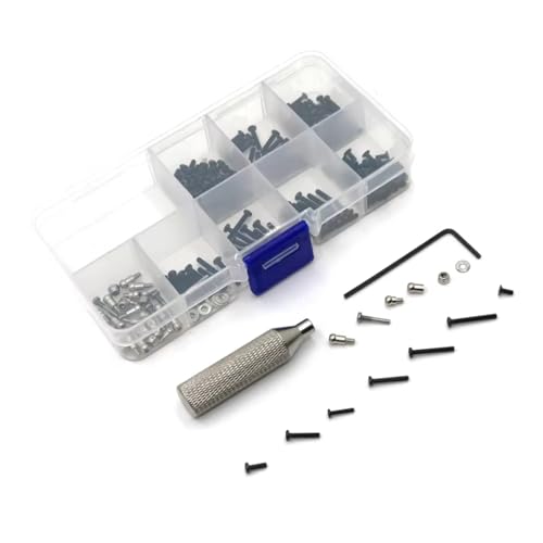 MGHGFYTAS Für WLtoys Für 284131 K969 K979 K989 K999 P929 P939 1/28 Metall Schrauben Verschluss Kit Reparatur Werkzeuge RC Auto Ersatzteile Upgrade Zubehör RC Auto Zubehör von MGHGFYTAS