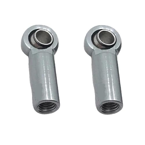 MGHGFYTAS Pull Rod Link Linkage 2X Metall M3 Link Rod End Joint 3MM Ball Kopf Loch L 4 5MM Für RC Auto LKW Upgrade Teil Ersatzteil(Gray) von MGHGFYTAS