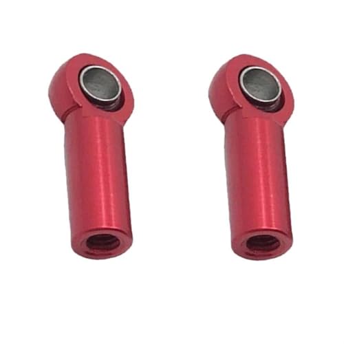 MGHGFYTAS Pull Rod Link Linkage 2X Metall M3 Link Rod End Joint 3MM Ball Kopf Loch L 4 5MM Für RC Auto LKW Upgrade Teil Ersatzteil(Red) von MGHGFYTAS