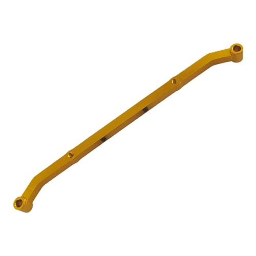 MGHGFYTAS Pull Rod Link Linkage Kompatibel Mit Axial Für SCX10 1/10 RC Autoteil Aluminiumlegierung Lenkverbindungsstange RC-Upgrade-Teil 1 Stück Langlebige Lenkgestänge-Spurstange(Yellow) von MGHGFYTAS