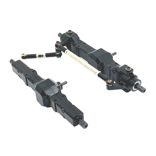 MGHGFYTAS RC-Achsen-Komplettset Kompatibel Mit WPL Für C14 C24 B14 B24 1/16 RC Vordere Hinterachse RC Auto Upgrade Teile Aluminiumlegierung Vordere Hintere Brückenachse(Color3) von MGHGFYTAS