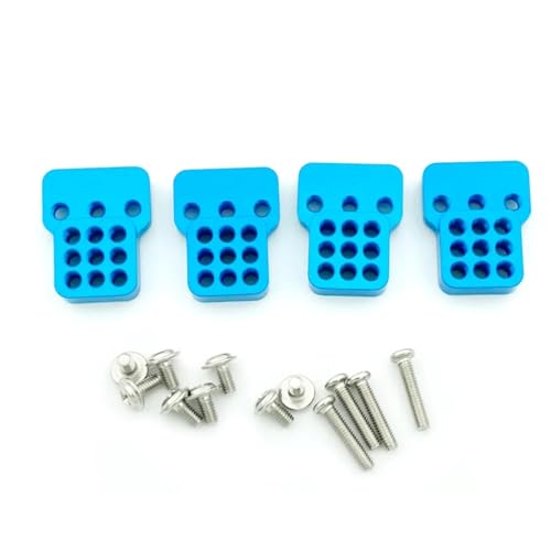 MGHGFYTAS RC Auto Upgrade Teile Für MN D90 D91 MN99S 1/12 RC Auto Upgrade Teile Zubehör Metall Einstellbare Stoßdämpfer Halterung Extender Für Sitz RC Ersatzteile(Blue) von MGHGFYTAS