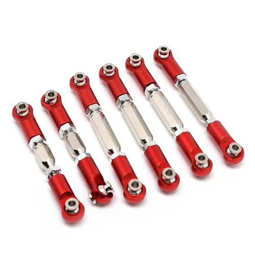 MGHGFYTAS RC Auto Zubehör Kompatibel Mit Arrma Für Granite Für SENTON Für VORTEKS Für Typhon Für Big Für Rock 1/10 RC Auto Upgrade-Teile Spurstangen Linkage Links Set MGHGFYTAS RC Auto Zubehör Kompatibel Mit Arrma Für Granite Für SENTON Für VORTEKS Für Typhon Für Big Für Rock 1/10 RC Auto Upgrade-Teile Spurstangen Linkage Links Set von MGHGFYTAS