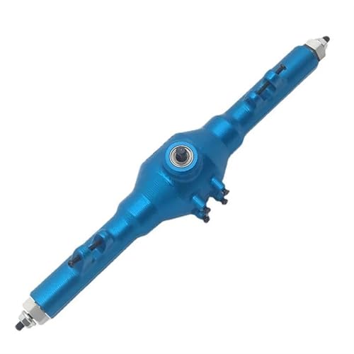 MGHGFYTAS RC Auto Zubehör Kompatibel Mit Wltoys 12428 12423 12427 Für Feiyue FY03 1/12 RC Auto Upgrades Teile Metall Hinterachse Mit Differential(Blue) von MGHGFYTAS