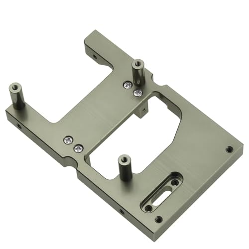 MGHGFYTAS RC Auto Zubehör Kompatibel Mit Wpl Für C24 C14 B16 B36 Für MN D90 99s 1/16 RC Auto Upgrade Metall Ersatzteile Aluminiumlegierung Servo Feste Halterung(Gray) von MGHGFYTAS