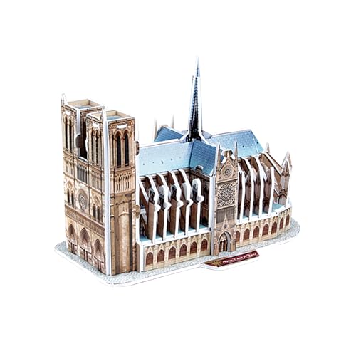 EXPLORA - Notre Dame de Paris - 3D-Puzzles - 540014-39 Teile - Historisches Denkmal - Stufe 2 - Ohne Kleber oder Schere - Paris - BAU - Geschenk - Modell - Ab 5 Jahren EXPLORA - Notre Dame de Paris - 3D-Puzzles - 540014-39 Teile - Historisches Denkmal - Stufe 2 - Ohne Kleber oder Schere - Paris - BAU - Geschenk - Modell - Ab 5 Jahren von EXPLORA SCIENCES