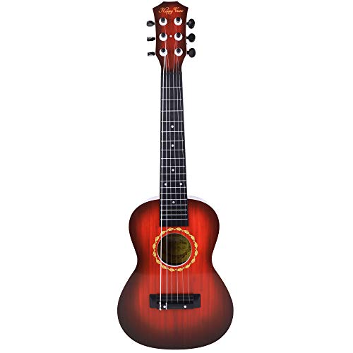 WS - Gitarre - Musik - Musikalisches Bewusstsein - 610779-61 cm - Sunburst - Ideal für Anfänger - Kindergitarre - Instrument - Junior - Musikalisches Bewusstsein - Tanzende Kinder - Ab 4 Jahren von MGM