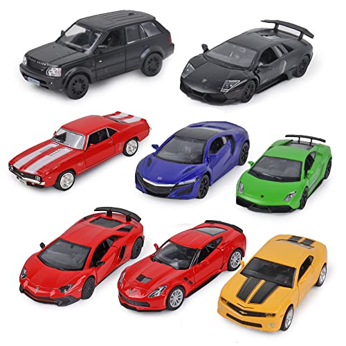 TURBO CHALLENGE - Auto Lizenz - Druckguss - 029067-1/32 - Retro-Friction-Auto - Zufälliges Modell - Metall - Kinderspielzeug - Geschenk - Ab 3 Jahren von TURBO CHALLENGE